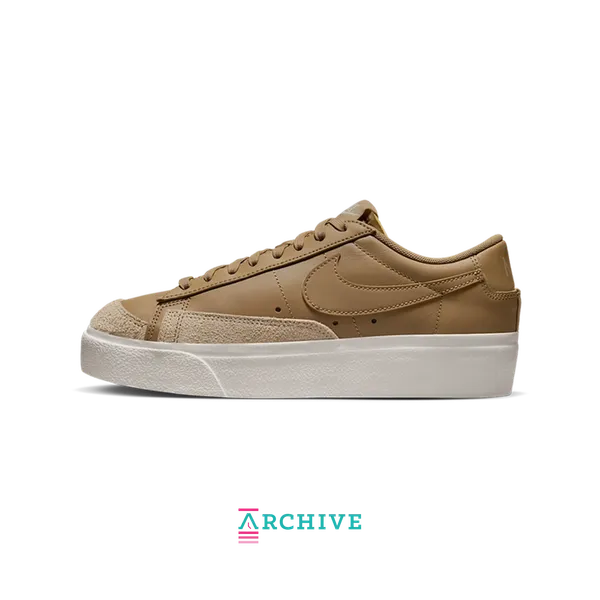 Nike Blazer Low Platform Dark Driftwood (Archief), vergelijk prijzen bij 1 winkel