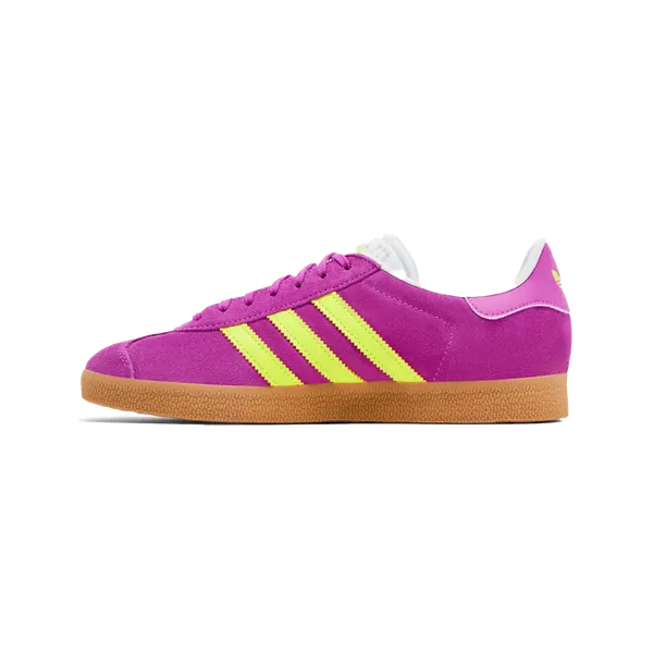 adidas Gazelle Purple Burst Solar Yellow, vergelijk prijzen bij 2 winkels