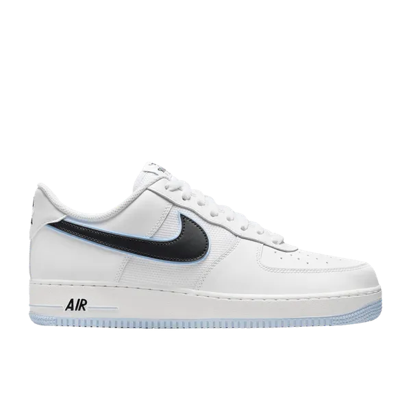 Nike Air Force 1 Low '07 White Black Hydrogen Blue, vergelijk prijzen bij 1 winkel