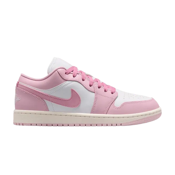 Jordan 1 Low Iced Carmine White, foto 2 van 2