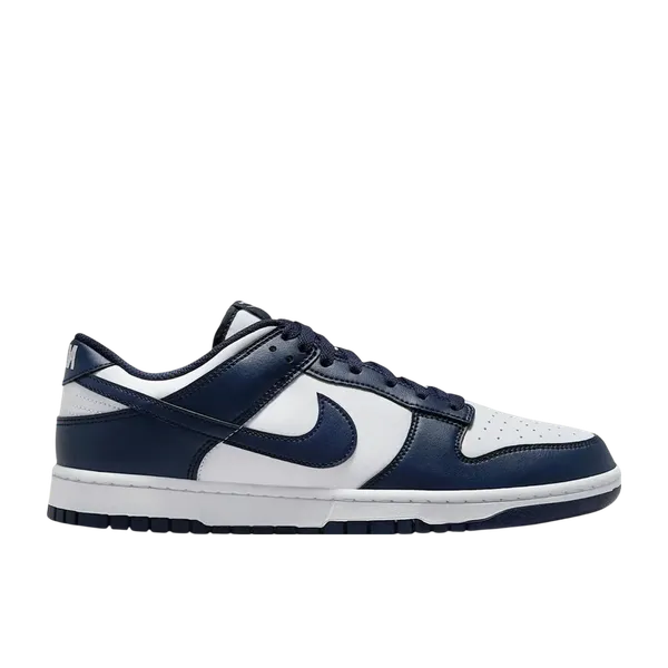 Nike Dunk Low Retro White Midnight Navy, vergelijk prijzen bij 1 winkel