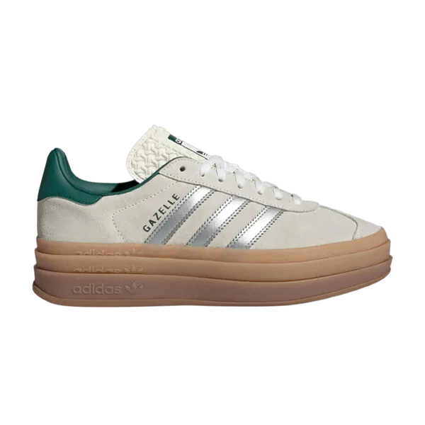 adidas Gazelle Bold Off White Collegiate Green, foto 2 van 2