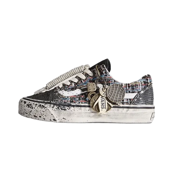 Vans Premium Old Skool Charms Black Grey, foto 2 van 2