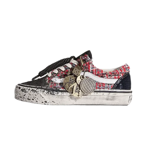 Vans Premium Old Skool Charms Red Black, foto 2 van 2