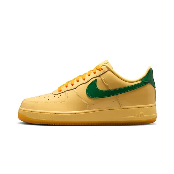 Nike Air Force 1 Low Patent Leather Topaz Gold Pine Green, vergelijk prijzen bij 2 winkels