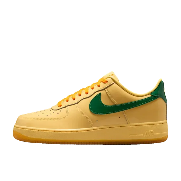 Nike Air Force 1 Low Patent Leather Topaz Gold Pine Green, vergelijk prijzen bij 2 winkels