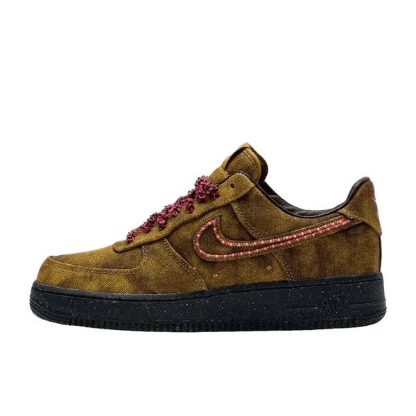 Nike Air Force 1 Low '07 QS Boucle Desert Moss Fierce Pink, vergelijk prijzen bij 1 winkel