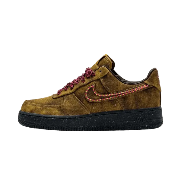 Nike Air Force 1 '07 QS Boucle Desert Moss Fierce Pink, foto 2 van 2