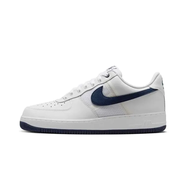 Nike Air Force 1 Low '07 LV8 SE Mesh Tape White Midnight Navy, vergelijk prijzen bij 1 winkel