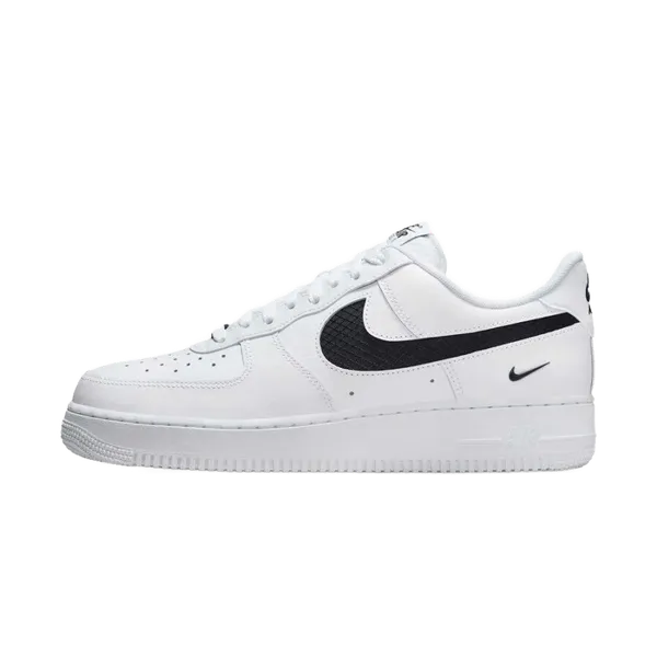 Nike Air Force 1 Low SE Nylon Swoosh White Black, foto 2 van 2