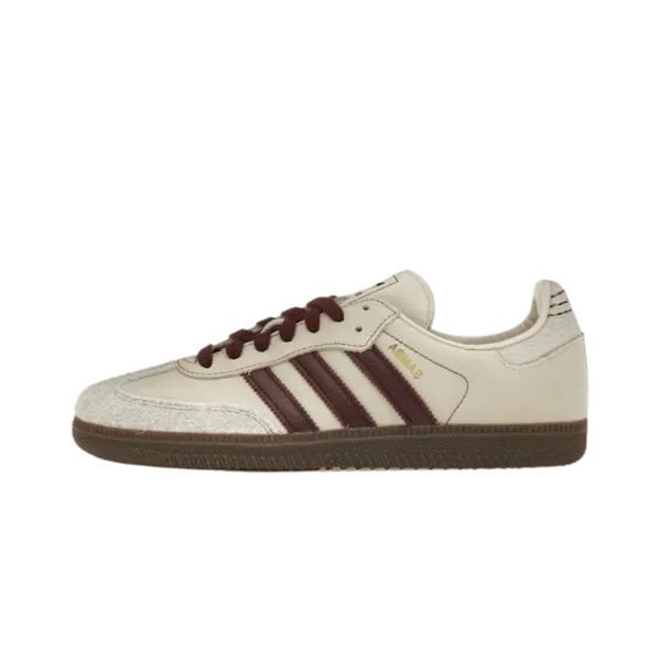 adidas Samba OG Wonder White Maroon, foto 2 van 2