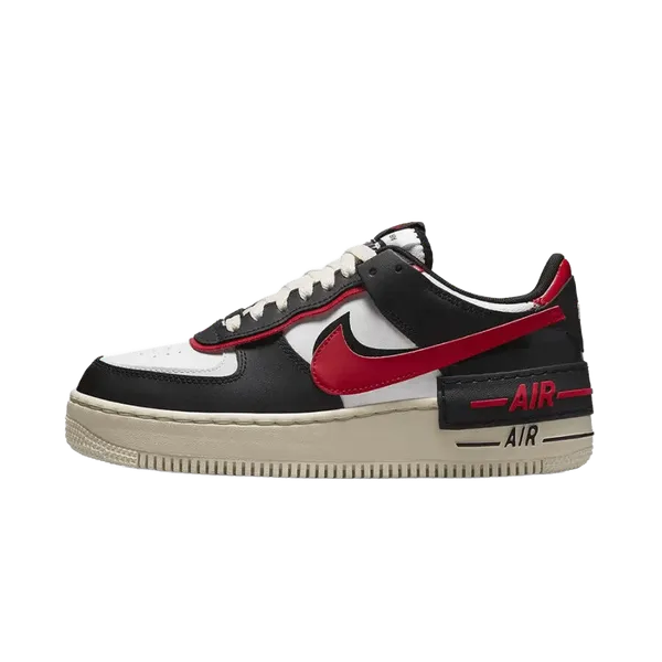 Nike Air Force 1 Low Shadow Summit White University Red Black, vergelijk prijzen bij 1 winkel