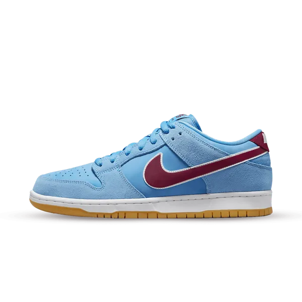 Nike SB Dunk Low Valour Blue Team Maroon, foto 2 van 2