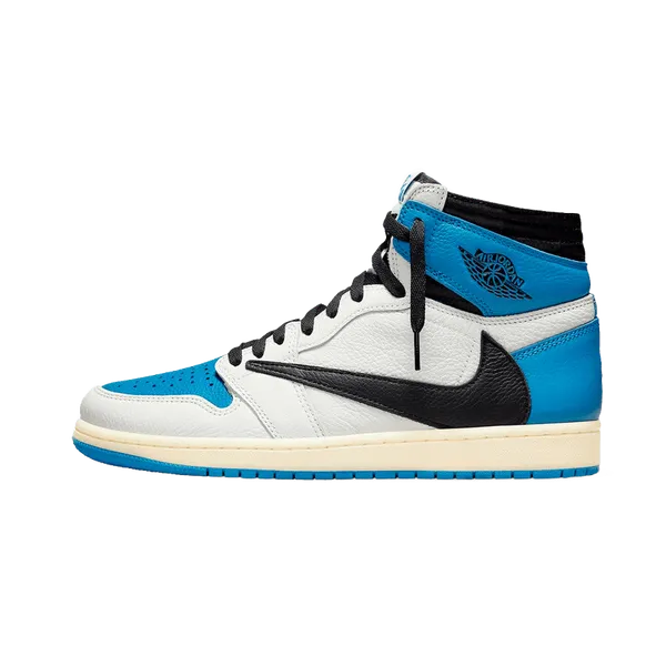 Jordan 1 Retro High OG SP Travis Scott Fragment Military Blue, foto 2 van 2