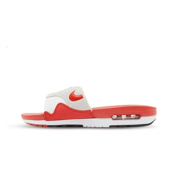 Nike Air Max 1 Slide White University Red, vergelijk prijzen bij 1 winkel