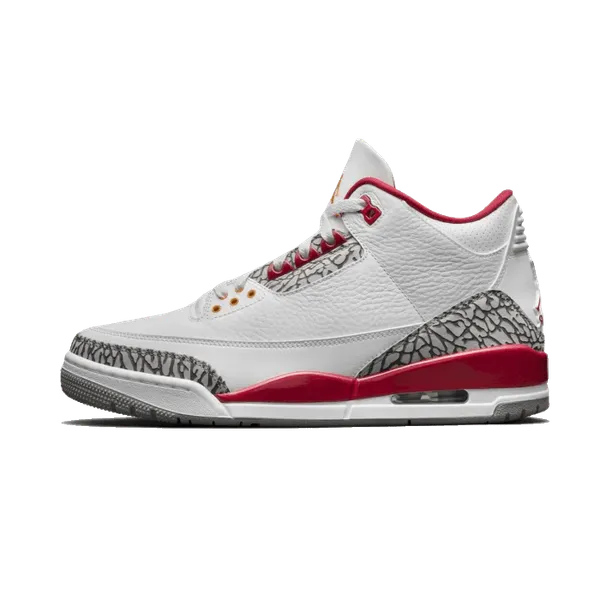 Jordan 3 Retro Cardinal Red, vergelijk prijzen bij 1 winkel