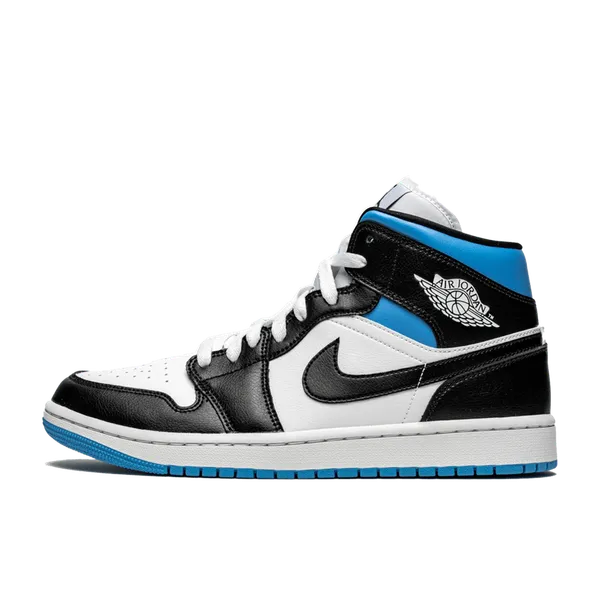 Jordan 1 Mid Royal Black and Blue, vergelijk prijzen bij 1 winkel