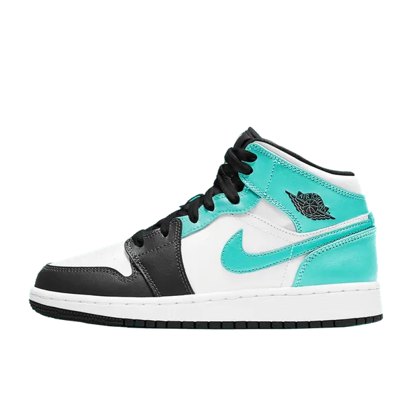 Jordan 1 Mid Igloo Island Green, vergelijk prijzen bij 2 winkels