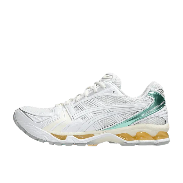 ASICS Gel-Kayano 14 White Mint Gold, vergelijk prijzen bij 2 winkels