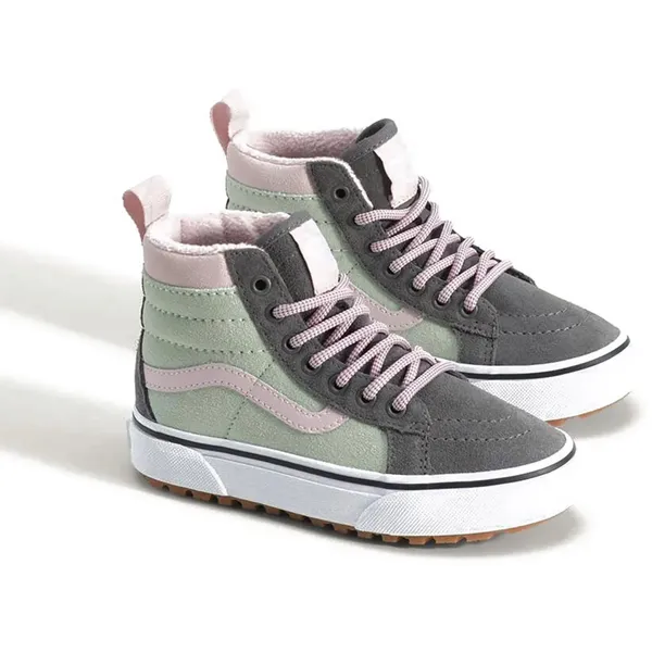 Vans SK8-hi Insulated Pewter/Dusty Mint Kids, vergelijk prijzen bij 1 winkel