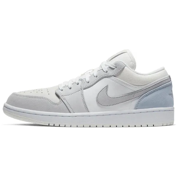Jordan 1 Low Paris White/Sky Grey-Football Grey, vergelijk prijzen bij 1 winkel