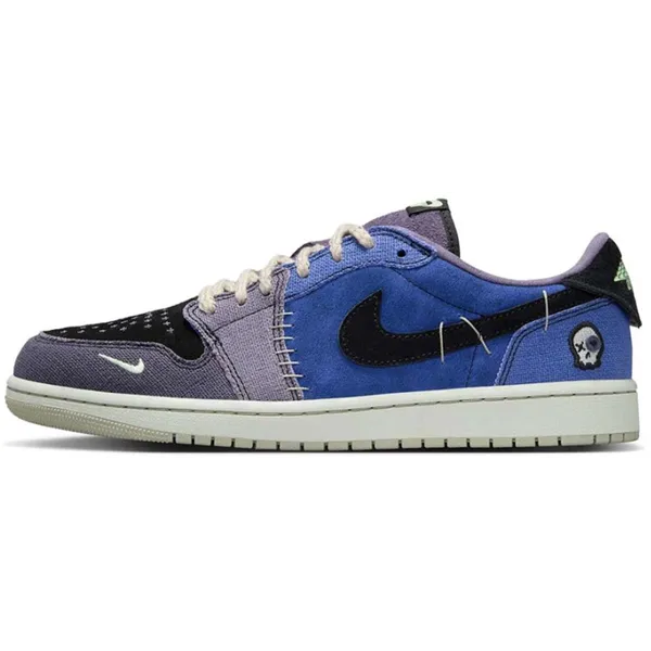 Jordan 1 Retro Low OG Zion Williamson Voodoo Alternate Zwart/Paars, vergelijk prijzen bij 1 winkel