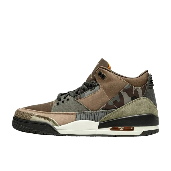 Jordan 3 Retro Patchwork Camo Dark Hazel/Multi-Color (Multicolor), vergelijk prijzen bij 1 winkel