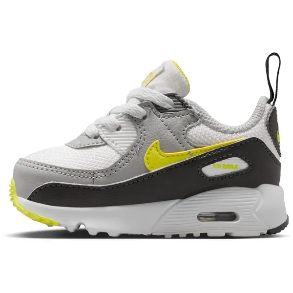 Nike Air Max 90 EasyOn Off White/Sonic Yellow/Dark Smoke Grey/Wit Geel Kids, vergelijk prijzen bij 1 winkel