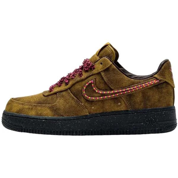 Nike Air Force 1 Low '07 QS Boucle Desert Moss Fierce Pink, vergelijk prijzen bij 1 winkel
