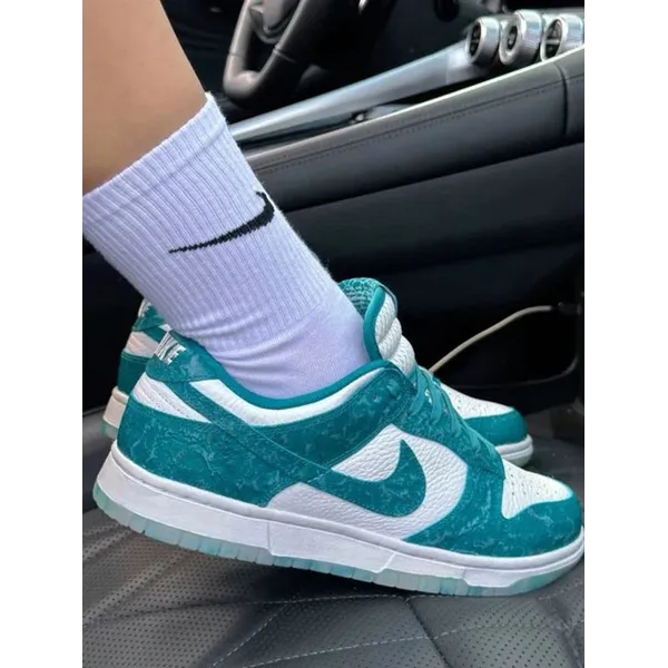 Nike Dunk Low Ocean Summit White/Bright Spruce, vergelijk prijzen bij 1 winkel