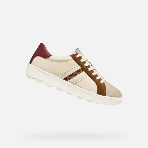 Geox Spherica Ecub-1 Beige/Bruin, vergelijk prijzen bij 1 winkel