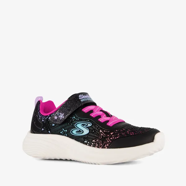 Skechers Bounder Pro Zwart/Roze Kids, vergelijk prijzen bij 1 winkel
