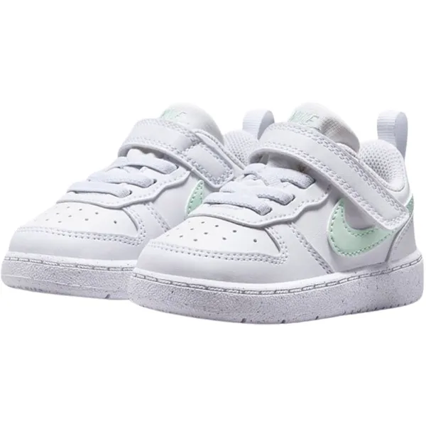 Nike Court Borough Low Recraft (TD) Wit/Lichtgroen, vergelijk prijzen bij 1 winkel