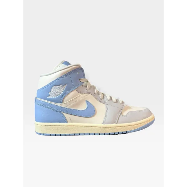 Nike Air Jordan 1 Mid Blauw/Wit/Grijs, vergelijk prijzen bij 1 winkel