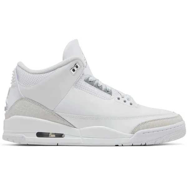 Jordan 3 Retro Pure Money (2025) White/Metallic Silver, vergelijk prijzen bij 1 winkel