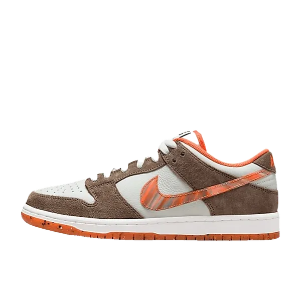 Nike SB Dunk Low Crushed D.C. Olive Grey/Mantra Orange/Rattan, vergelijk prijzen bij 1 winkel