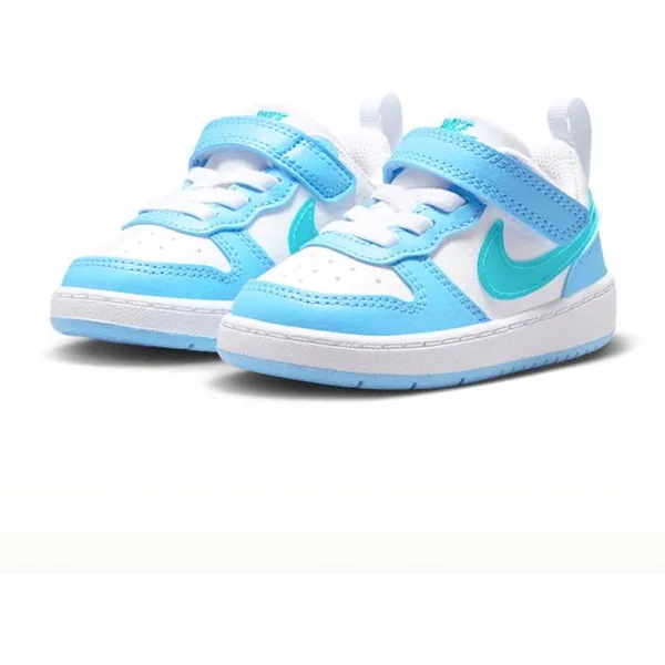 Nike Court Borough Low Recraft (TD) Wit/Blauw, vergelijk prijzen bij 1 winkel
