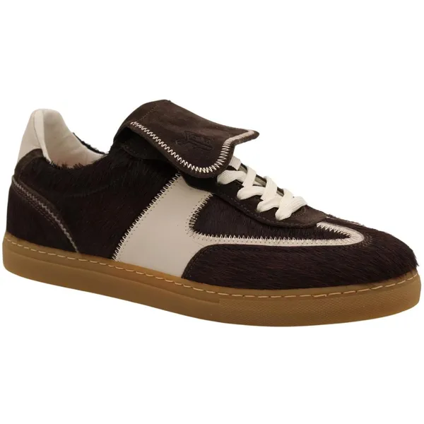 Floris van Bommel Sneakers Donkerbruin, vergelijk prijzen bij 1 winkel