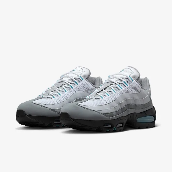 Nike Air Max 95 Big Bubble Cool Grey/Mineral Teal/Wolf Grey/Metallic Silver/Grijs Blauw, vergelijk prijzen bij 1 winkel