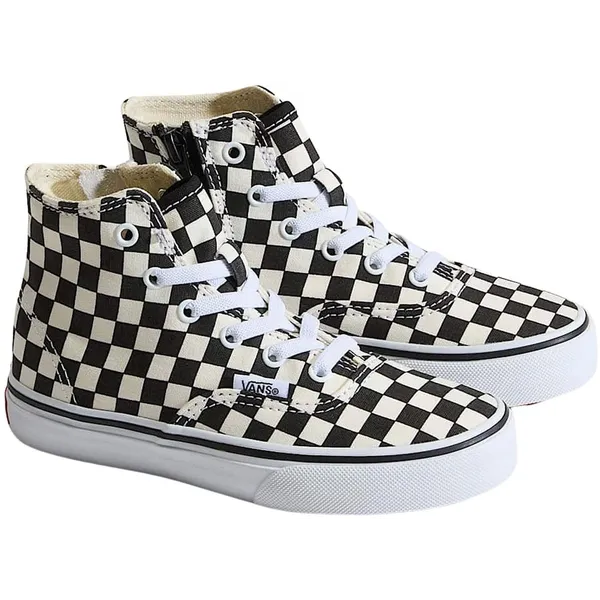 Vans Authentic Hi 2.0 Zip Zwart/Wit Kids, vergelijk prijzen bij 1 winkel