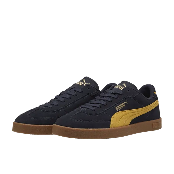 Puma Club II Era Suede New Navy/Archive Gold/Gum, vergelijk prijzen bij 1 winkel