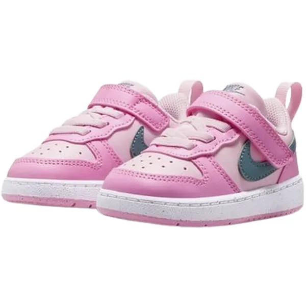 Nike Court Borough Low Recraft (TD) Roze/Grijs/Wit, vergelijk prijzen bij 1 winkel