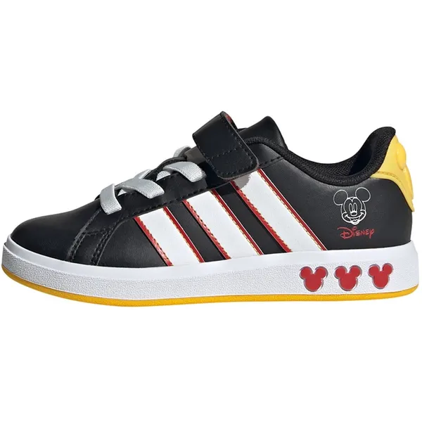 adidas Disney Mickey Mouse Grand Court Zwart Kids, vergelijk prijzen bij 1 winkel