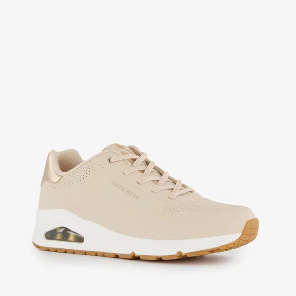 Skechers Uno Shimmer Away Beige, vergelijk prijzen bij 1 winkel