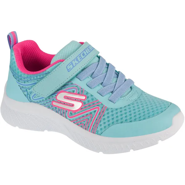 Skechers Microspec Plus Swirl Sweet Blauw Kids, vergelijk prijzen bij 1 winkel