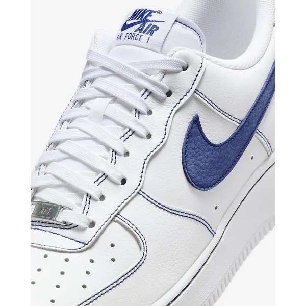 Nike Air Force 1 Low '07 LV8 White Deep Royal Blue, vergelijk prijzen bij 1 winkel