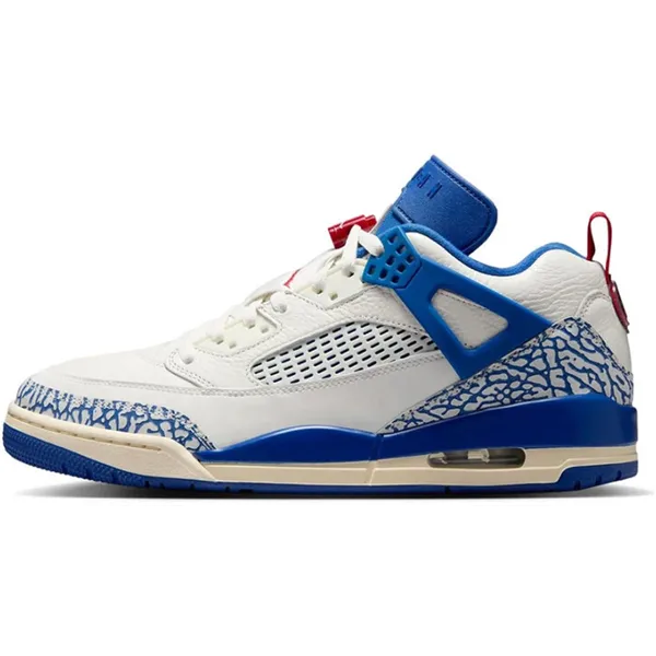 Nike Jordan Spizike Low Wit/Blauw, vergelijk prijzen bij 1 winkel