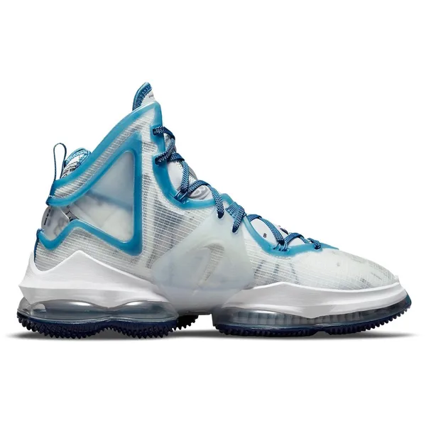 Nike LeBron 19 Wit/Blue Void/Dutch Blue/Wit Blauw, vergelijk prijzen bij 1 winkel