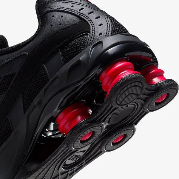 Nike Shox Ride 2 Zwart/University Red/Medium Ash/Metallic Silver/Zwart Rood, vergelijk prijzen bij 1 winkel
