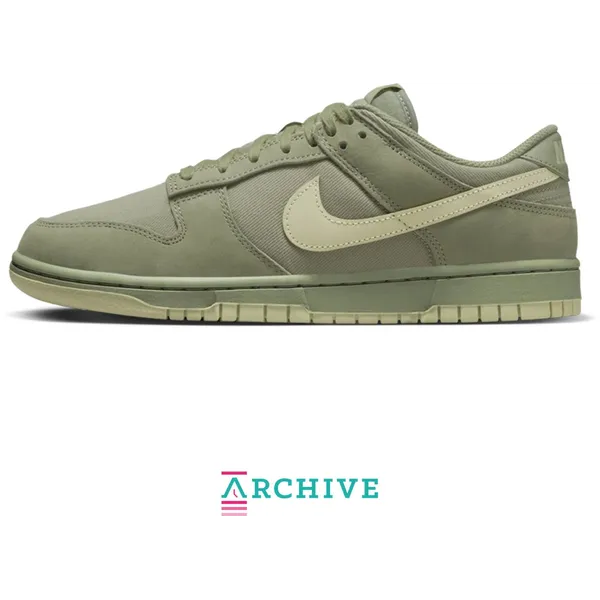 Nike Dunk Low Retro Premium "Oil Green Olive Aura", vergelijk prijzen bij 1 winkel